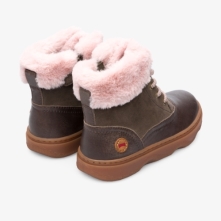 Camper Kiddo Kids Winter Boots US-95034 Brown USA Stockists